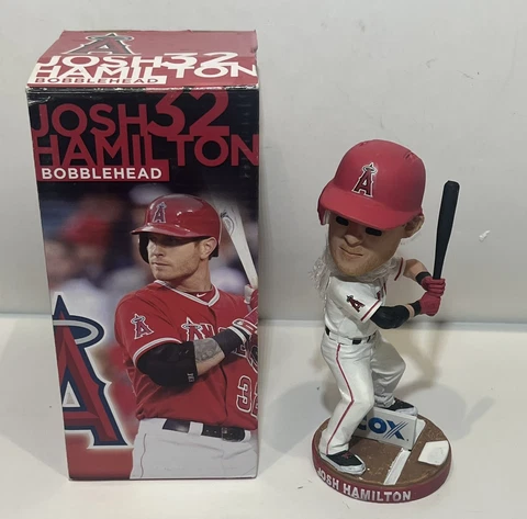 Josh Hamilton Los Angeles Anaheim Angels SGA Bobblehead Cover