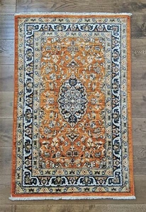 Rug Handmade Kazak, Traditional Oriental Area Afghan Carpet, Hand-Knotted, Wool - Picture 1 of 5