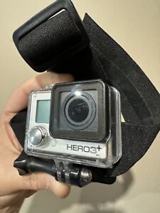 GoPro Hero 3+ Black Edition Camera 4K 2.7k Full HD w/ GoPro Housing & Head Band