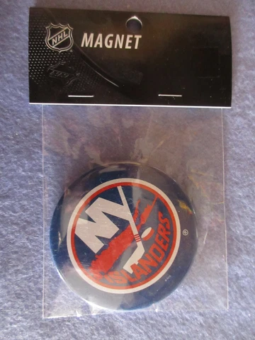 NHL Official Team  Logo Magnet 3" New York Islanders Cover