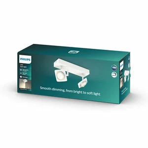 Philips Millennium Bar 2 Spots Light in White - Picture 1 of 6