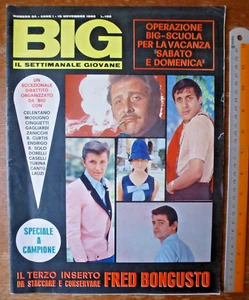 BIG Settimanale GIOVANE N.24 1965 completo inserto FRED BONGUSTO BEATLES GASSMAN - Foto 1 di 13