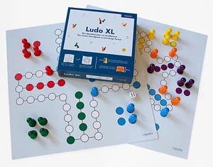 Spieltz Brettspiel - Ludo XL für 2 - 6 Personen - Bild 1 von 5