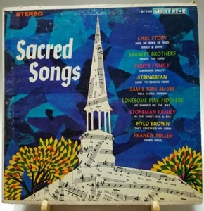Sacred Songs (Guest Star Records) Gospel Various Artist Vinyl Record GS1498 (R1) - Picture 1 of 3