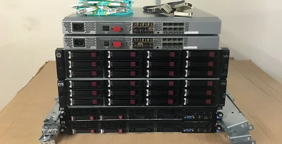 HP DL360 G7 24-Core 128GB RAM MSA2012fc 4GB FC 14.4TB Fully Redundant Server SAN - Image 1 of 4