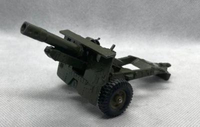 ¡Pistola de campo y plataforma de artillería ligera de 25 m Pounder Crescent Toys vintage n.º 1250! Foto 1 de 4