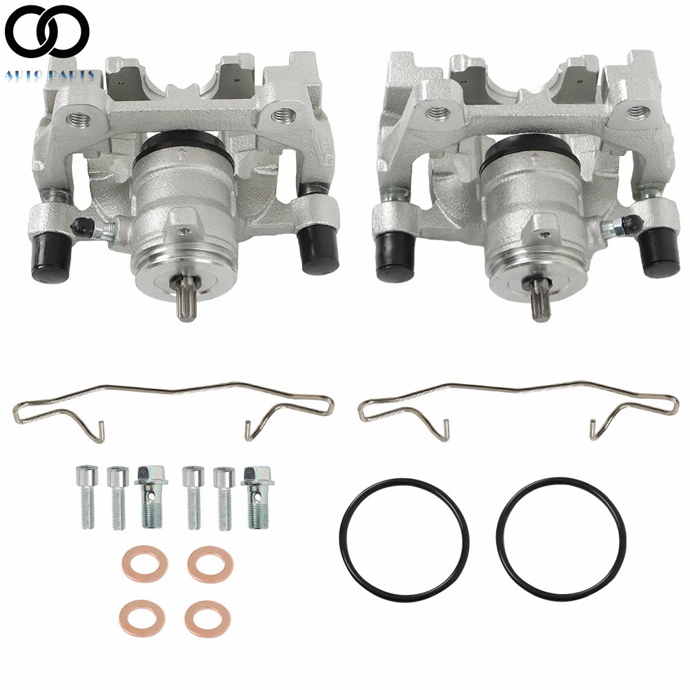 2× Brake Caliper w/Bracket For Ford Fusion 2013-2020 Escape