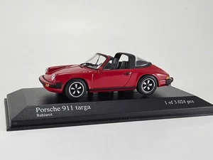 Minichamps 1:43-Scale Porsche 911 Targa (197) Bahia Red  | MIB | 400061262 - Picture 1 of 11