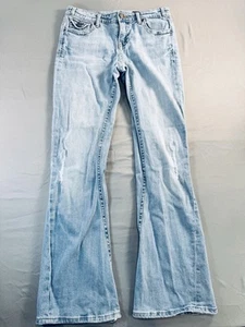 Jeans donna Vigoss Studio svasato elasticizzato taglia 5 denim lavaggio leggero - Foto 1 di 8