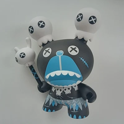Kidrobot:  Three Bears Zulu Mong Dunny 8" Vinyl Art Figure iLoveDust 2008 - Image 1 of 4