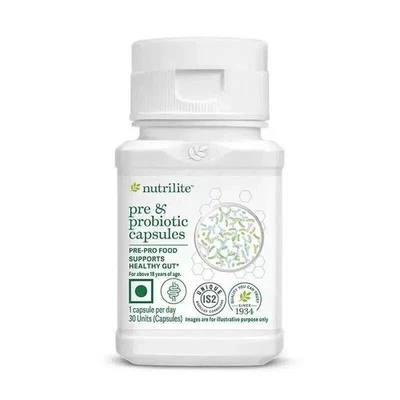 Nutrilite Pre and Probiotic Capsules 30U fast shipping - Image 1 of 4