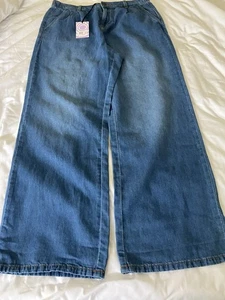 White stuff Wide Jeans Size 12 - Picture 1 of 8