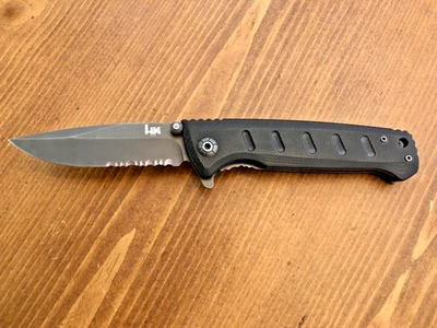 Heckler & Koch HK 14144 танто помощь открытие нож G10 сделано Benchmade - Изображение 1 из 4