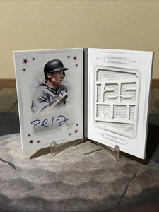 2016 National Treasures Paul Goldschmidt Star Signatures Auto Relic Booklet #/10 - Picture 1 of 2