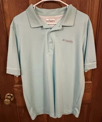 Camisa Polo de Pesca Columbia PFG Omni-Shade Performance M Ventilada Manga Corta Hombres Foto 1 de 4