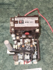 Cutler Hammer A10C-1 NEMA Size 1 Contactor with Overloads (45376-D2) - Picture 1 of 6