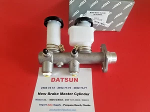 Cilindro maestro de freno para Datsun 240Z - 260Z - 280Z 72-77 - Fábrica 46010-E8702 - Imagen 1 de 3