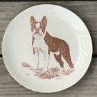 1989 Laurelwood CHAMPION Boston Terrier Dog ~ sold-out limited edition 150 made