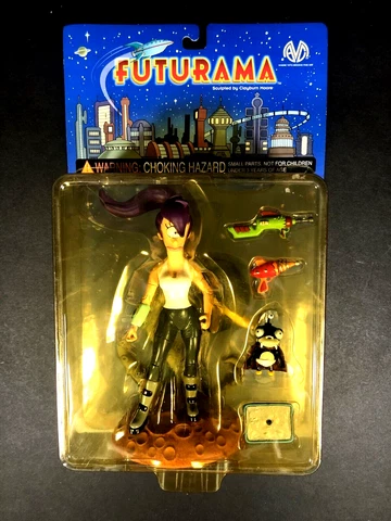 FUTURAMA LEELA Sculpted By Clayburn Moore Action Collectible 2000 Matt Groening Cover