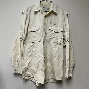 Camisa Gander Mountain Para Hombres Mediana M Manga Larga Abotonada De Colección Exterior - Imagen 1 de 7