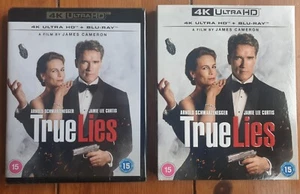 TRUE LIES *Schwarzenegger / 2 Disc* (4K UHD) NEW/SEALED Blu Ray *WITH SLIPCOVER* - Picture 1 of 2