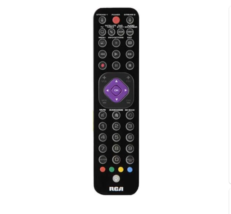 RCA Multi-Device Universal Backlit Remote Control RCRTBL04BE - Image 1 of 1