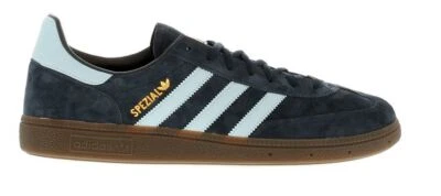 Adidas Handball Spezial, UK Mens sizes 7 - 11, Navy/Sky. Product Code BD7633 - Image 1 of 4
