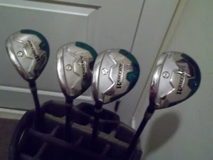Warrior Custom Golf Left Handed 2, 3, 4, 5, and 6 (not in picture) Hybrids, Use - Picture 1 of 5