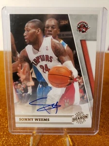 2010-11 Panini Season Update Signatures Auto /299 Sonny Weems #32 Auto - Picture 1 of 2