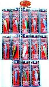 Lucky Craft Pointer 48 Sp Pêche Leurre Japon Hard Bait, Truite, Chub, Perch, Pic - Photo 1/16