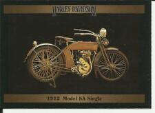 "Harley-Davidson" Series II - card #104 - 1912 Model 8A Single