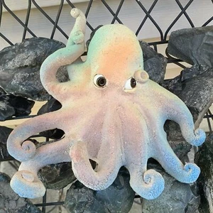 Original Alan & Rosemary Bennett Oktopus Wandskulptur - Bild 1 von 5