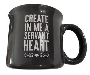Taza Create in Me a Servant Heart 13 oz con Juan 13:14,16 y funda de regalo - Imagen 1 de 8