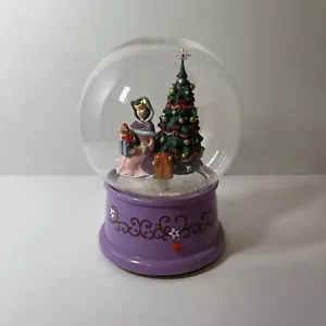 Disney Die Schöne und das Biest Weihnachten Belle Musical luftgeblasene wasserlose Schneekugel. - Bild 1 von 8