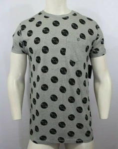 Camisa de bolsillo gris de discos de vinilo Creative Destruction para hombre - Imagen 1 de 6