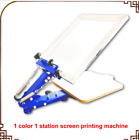 1 COLOR SCREEN PRESS single color screen printing manual desktop screen print sz