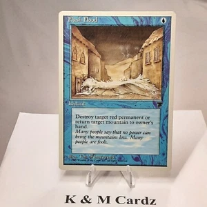 MTG - Chronicles - Flash Flood - Common - Lightly Played - Picture 1 of 6