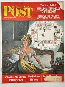 The Saturday Evening Post Magazine December 1, 1962, Stewart Alsop - Imagen 1 de 2