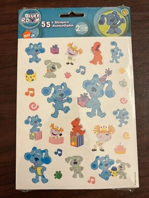 Pegatinas Blue’s Room Sandylion 2005 Blue’s Clues paquete de 55 pegatinas - 2 hojas Foto 1 de 4