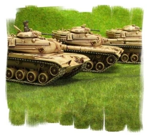 Painted! - US M-60 Tank Platoon (3 vehicles) - 15mm WW3 - World War III - Picture 1 of 2