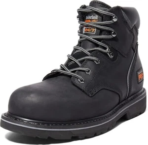 Stivali da lavoro industriali Timberland PRO uomo Pit Boss 6 pollici punta di sicurezza acciaio taglia 12 - Foto 1 di 6