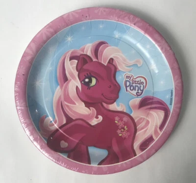 Platos de papel Hasbro My Little Pony 2006 8 unidades Foto 1 de 3