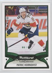 2021-22 Upper Deck Parkhurst Emerald Ice /10 Patric Hornqvist #98