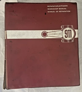 Porsche 911 Manual de taller de fábrica VOL I Juego de libro de reparación SERVICIO motor combustible ++ - Imagen 1 de 13