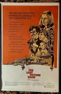 The Last Picture Show Original 1971 30 x 40 One Sheet Thick Stock - Picture 1 of 1