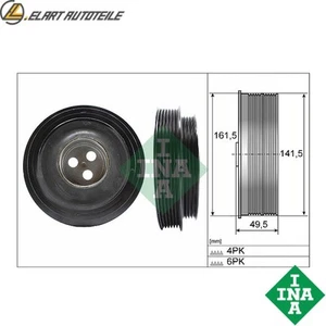 PULLEY CRANKSHAFT 544 0166 10 FOR FORD TRANSIT/TOURNEO/BUS/V363/VAN 2.2L - Picture 1 of 8