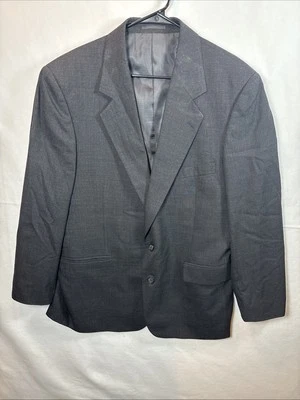 Terno Hardy Amies Today Inn Vintage Cinza Escuro 3 Peças Preto R43 W37 - Imagem 1 de 4