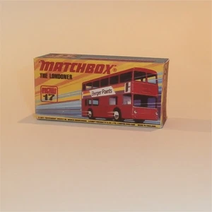 Matchbox Lesney Superfast 17 f3 The Londoner Bus I Style Repro Box - Picture 1 of 4
