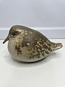 VTG ANDERSEN DESIGN STUDIO POTTERY "THE GENTLE SANDPIPER" BIRD FIGURINE - Picture 1 of 10