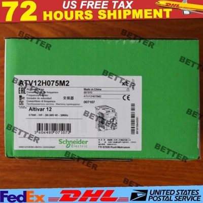 ATV12H075M2 Inverter   US Free TAX - Image 1 of 3